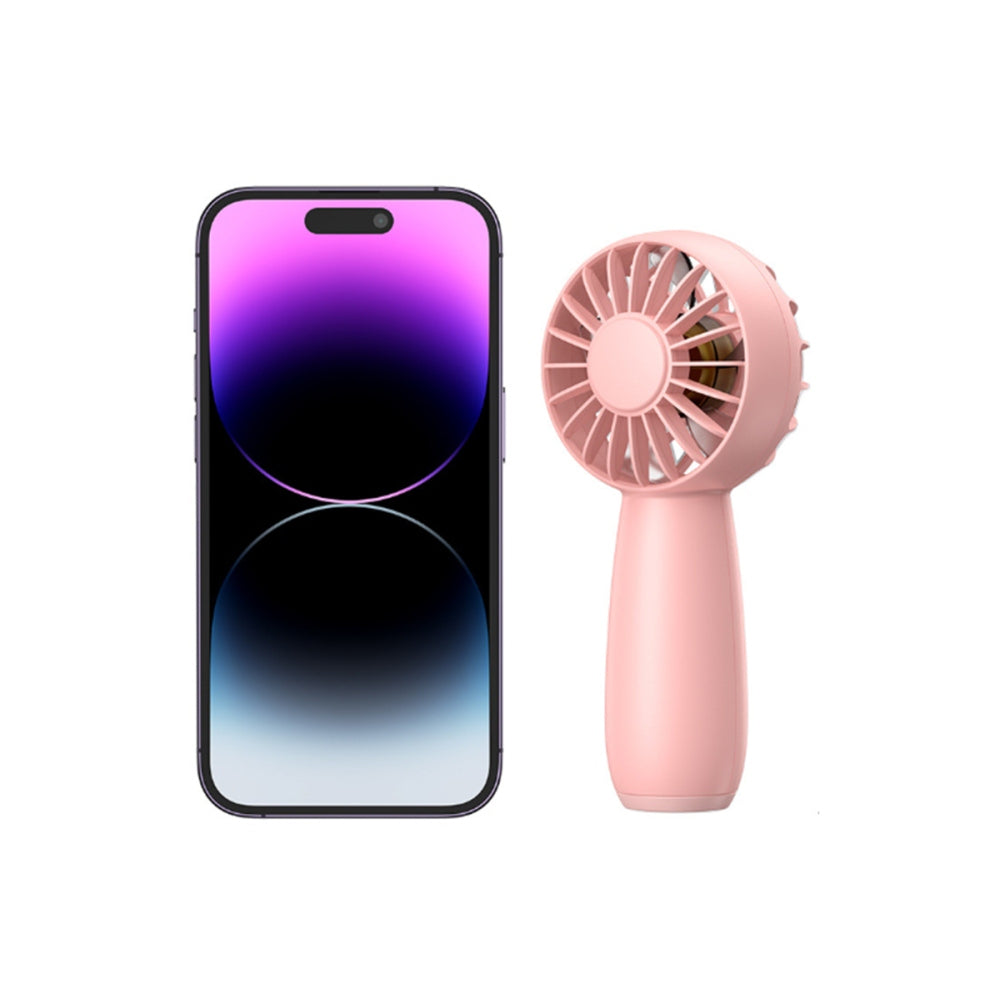 Portable Mini Handheld Fan with 3 Speeds Rechargeable Battery