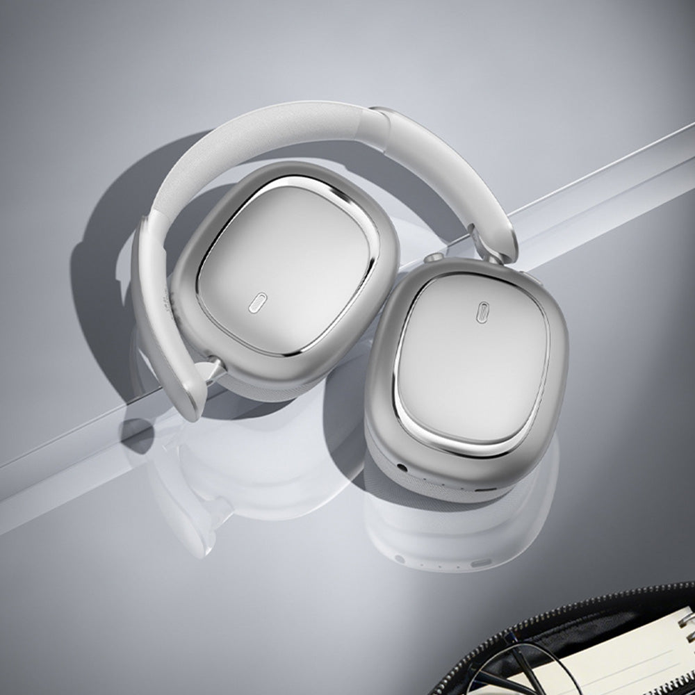 Wireless Bluetooth Headphones Lightweight Clear Over Ear Bluetooth Headsets for Phone PC