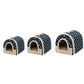 Pet Dog House Kennel Soft Beds Cave Cat Puppy Bed Doggy Warm Cushion Fold