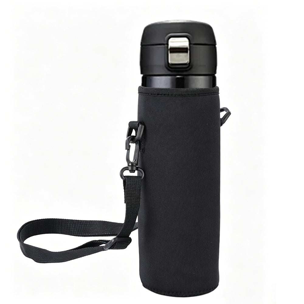 Water Bottle Carrier Bag With Adjustable Strap For Hiking Travelling