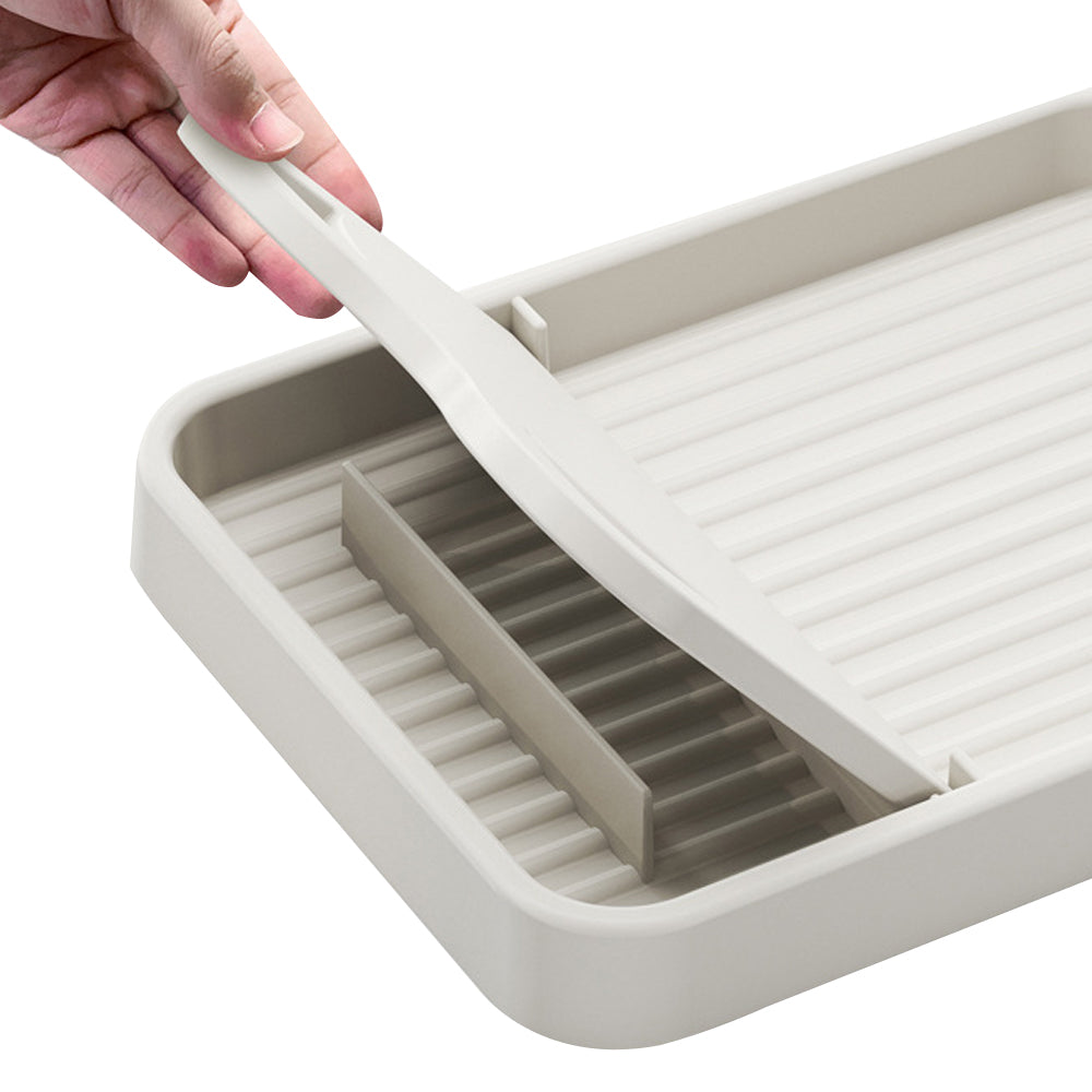 Spoon Rest with Foldable Lid Holder