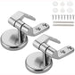 1 Pair Universal Toilet Seat Hinges Set Toilet Lid Hinge Replacement Fittings