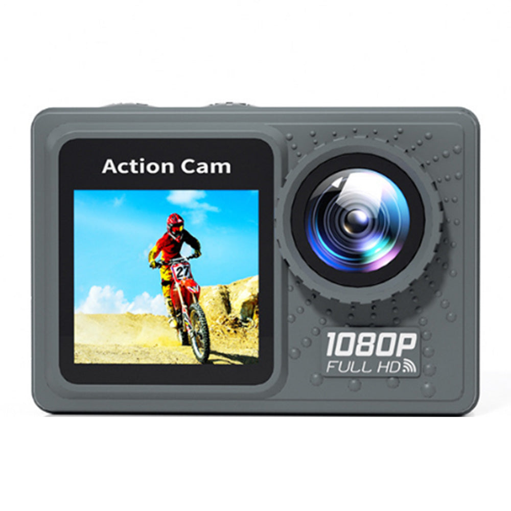 Water-Resistant Sports Underwater Camera HD 1080P Recorder Camcorder with 32G TF Card