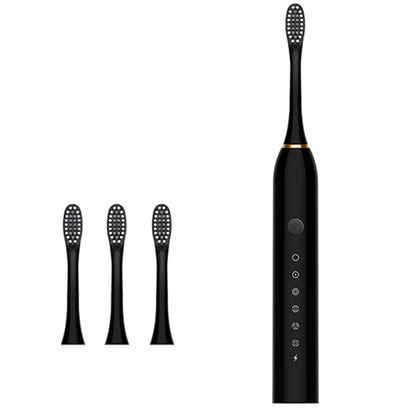 Electric Toothbrush with Four Heads