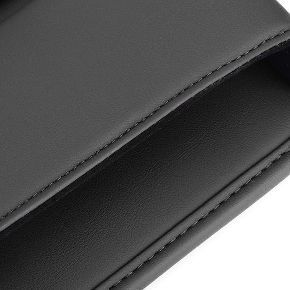 Car Leather Cup Holder Gap Bag Seat Gap Storage Box for Master Seat