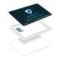 4 Pack RFID Blocking Card NFC Anti Theft Cards Protection Wallet Passport Protector