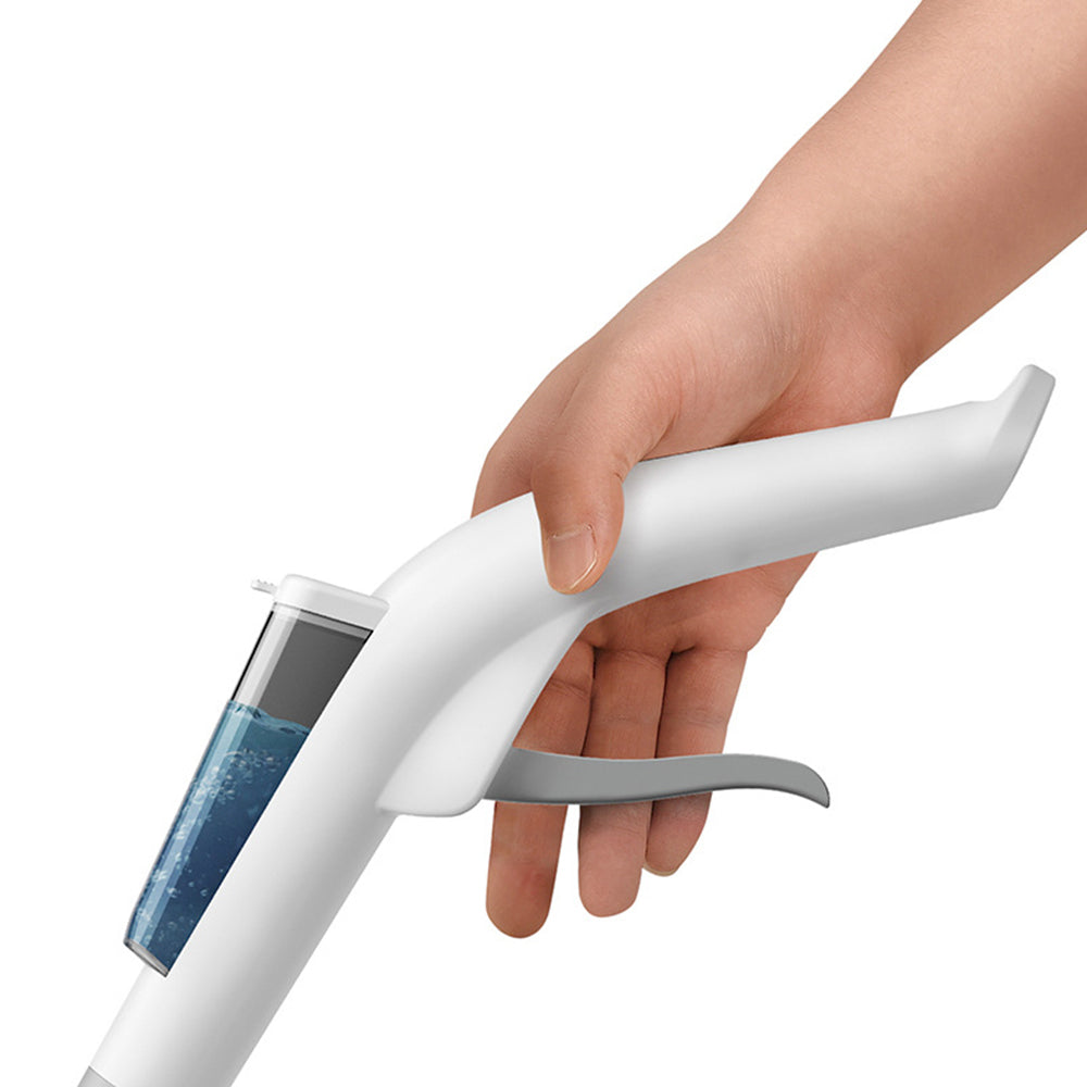 Self Wringing Microfiber Flat Floor Mop with Mite Removal Function and 5 Mop Pad
