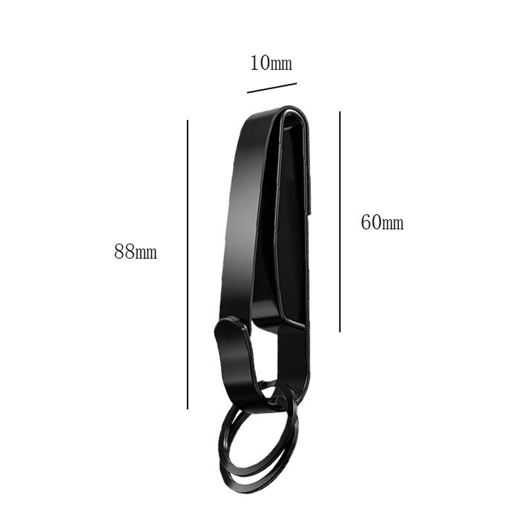 Belt Key Holder with 2 Detachable Key Rings