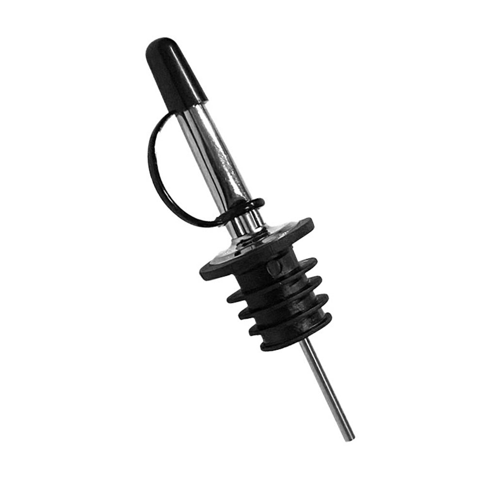 12Pcs Stainless Steel Non Drip Wine Pourers with Dust Caps