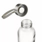 6Pcs 500ml Glass Sports Water Bottle Set with Cord