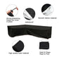 2Pcs Water Resistant L-Shape Sectional Sofa Protector Cover-1 sectional cover + 1 table cover