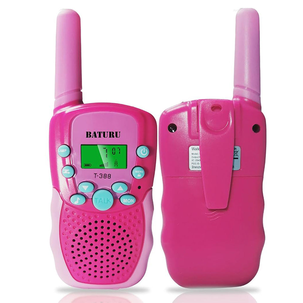 2Pcs Walkie Talkie Toy Walky Talky with 22 Channels