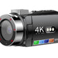 4K Video Camera Camcorder 64MP Vlogging Camera With 28X Digital Zoom for YouTube