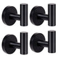4Pcs Stainless Steel Wall Mounted Bathroom Towel Robe Hook