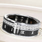 Smart Fitness Ring Health Rings Fitness Tracker Ring with Heart Rate Sleep Monitoring-Silver