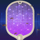 Smart Electric Fly Swatter 2 in 1 UV Light Mosquito Trap 3 Layer Grid USB Charging