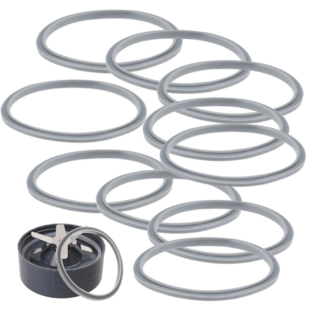 10Pcs Replacement Rubber Ring Seal Rings for Nutribullet Gasket 600W 900W 1000W 1200W