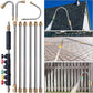 10Pcs Set 1/4 Inch Quick Connect 4000 PSI Pressure Washer Extension Wand