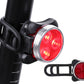 2Pcs USB Rechargeable Bike Lights Front and Rear LED Set