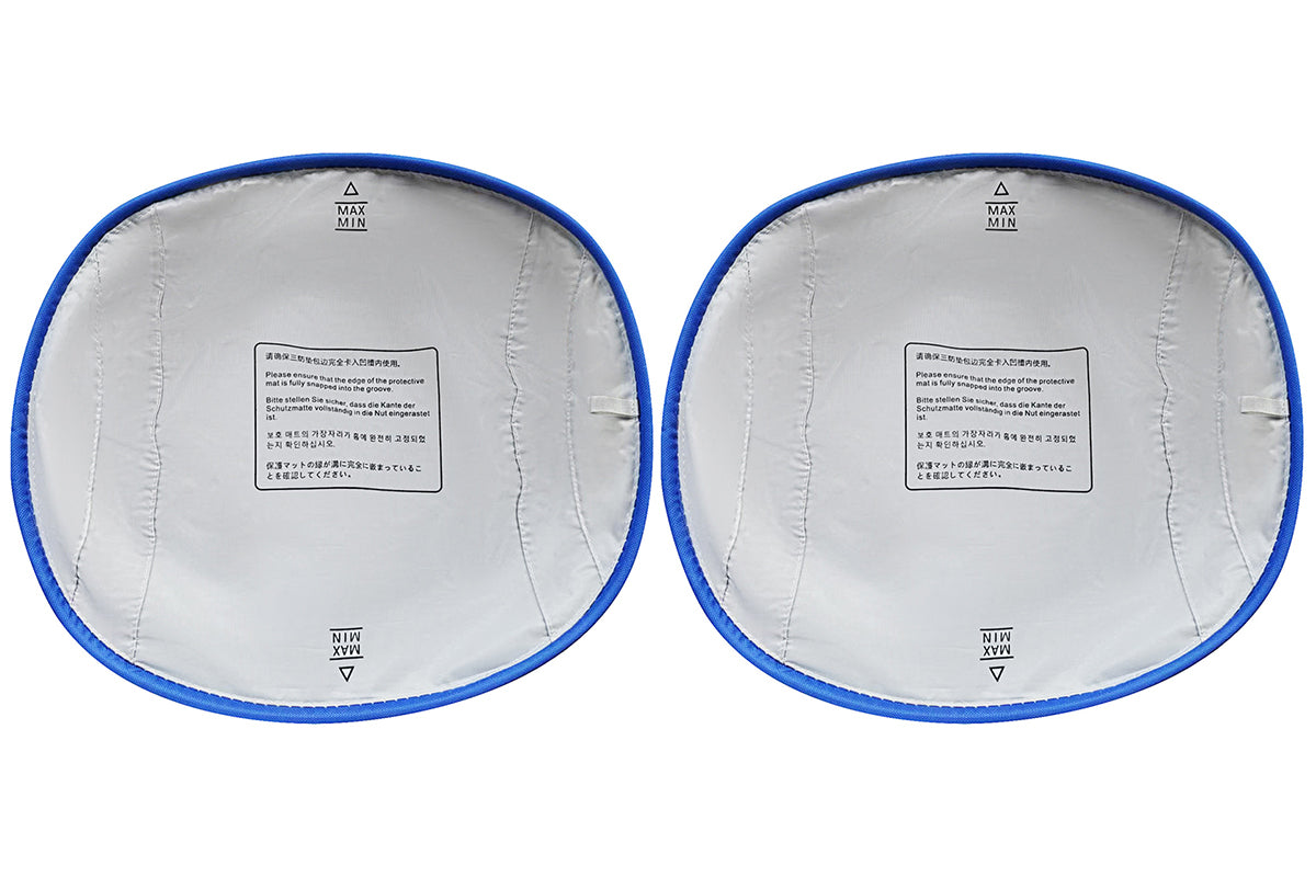 2pcs Tri-Proof Leakproof Liner Mats for Automatic Self Cleaning Smart Litter Box Waterproof Replacement Inner Pads
