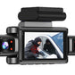 4-Channel WiFi Dash Cam with 64GB Memory Card Night Vision Car Recorder 1080P Car Camera 480P Dash Camera