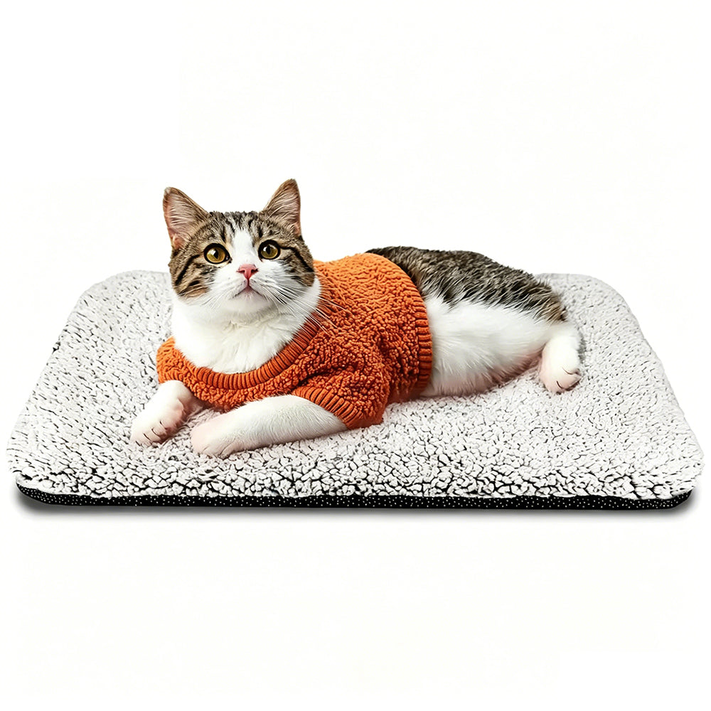 Self Warming Cat Bed Heated Cat Bed Thermal Foil Heating Pad