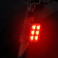 USB Rechargeable Bike Light Set with 4+6 Modes Waterproof Bicycle Lights