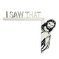 I Saw That Jesus Door Sitter Wood Door Frame Decoration-Right