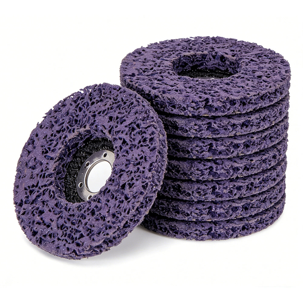 10 Pcs Zirconia Flap Disc 40 Grit Angle Grinder Attachment Sanding Grinding Wheels