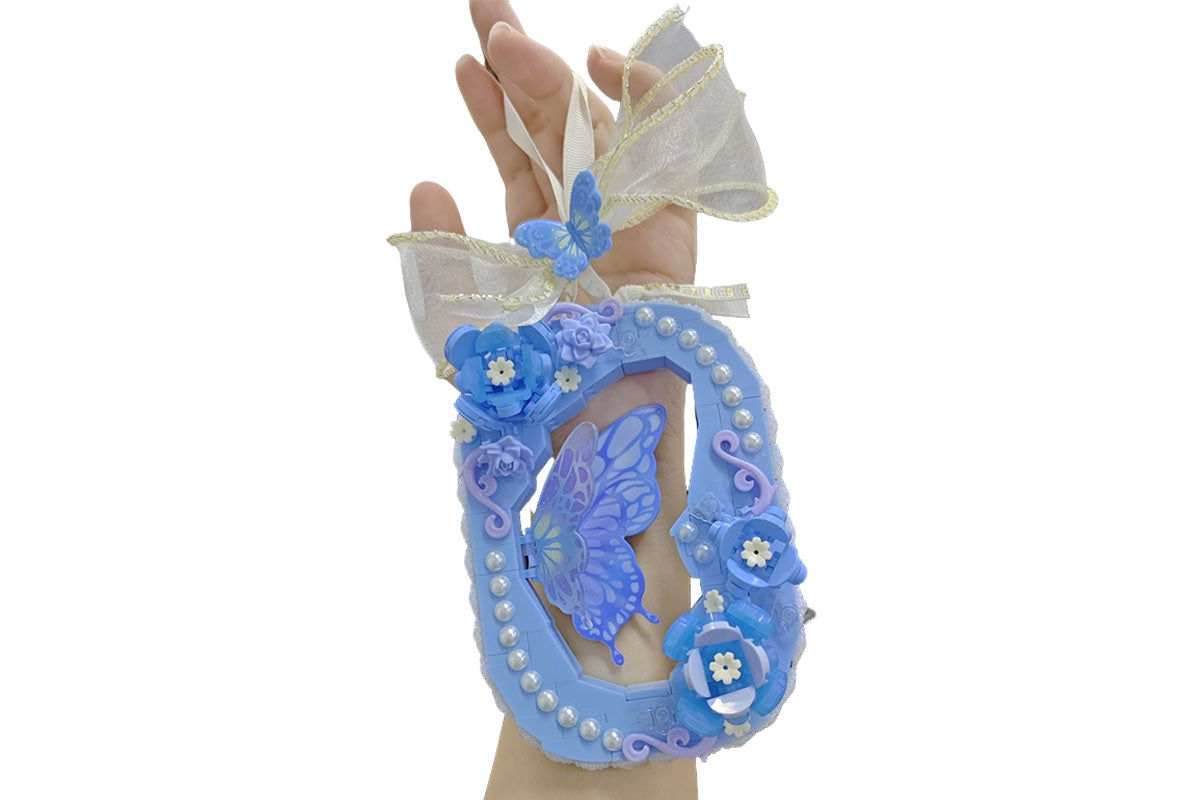 Butterfly Building Block Set DIY Building Bricks Toy Home Decor Hanging Ornament