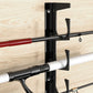 Horizontal Wall Mount Fishing Rod Storage Rack