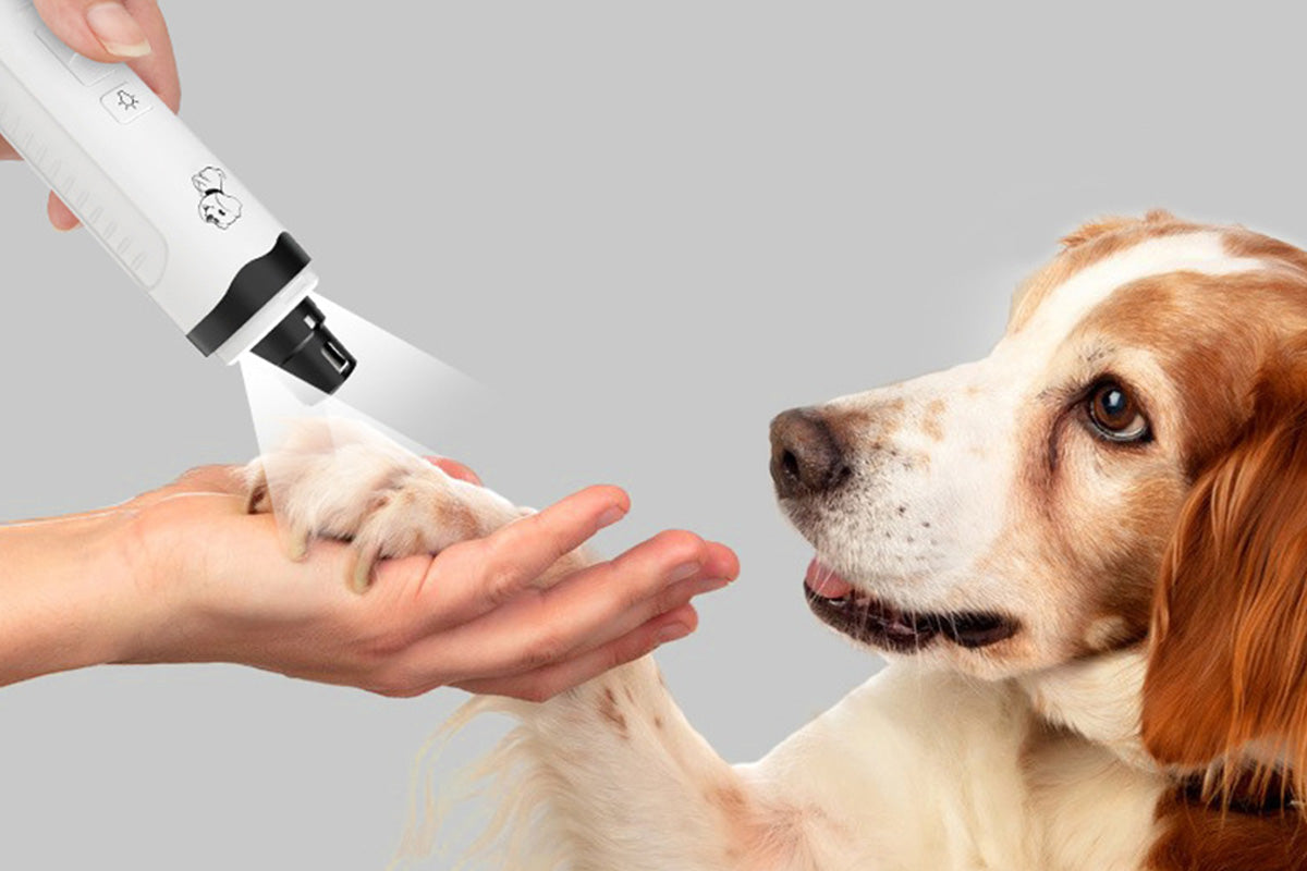 Dog Nail Grinder Electric Pet Nail Trimmer M3 Rechargeable Grooming Tool