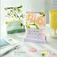Artificial Flower Blocks Kids Building Toys Flowers Sticky Note Clip Folder