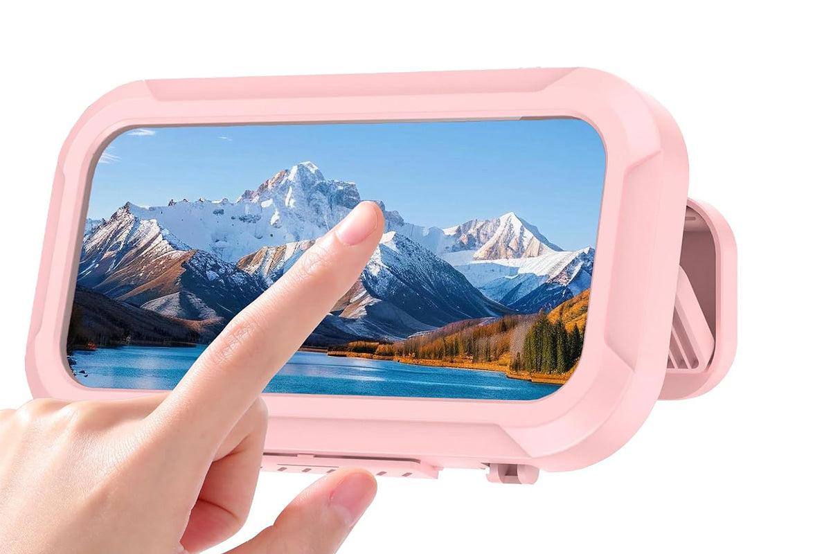 Waterproof Anti-Fog Rotating Shower Phone Holder for Bathroom Smartphone Case