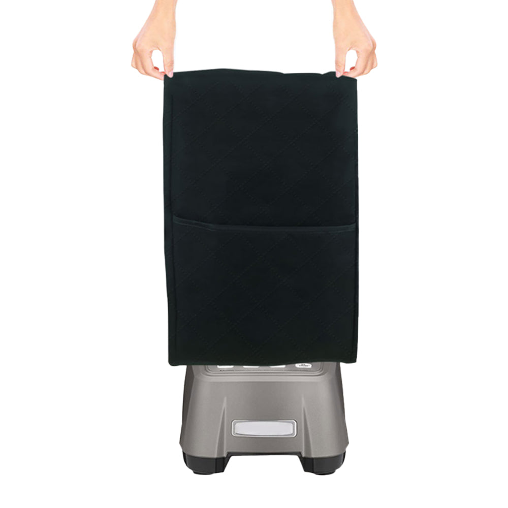 2Pcs 23x18x42cm Black Blender Dust Cover