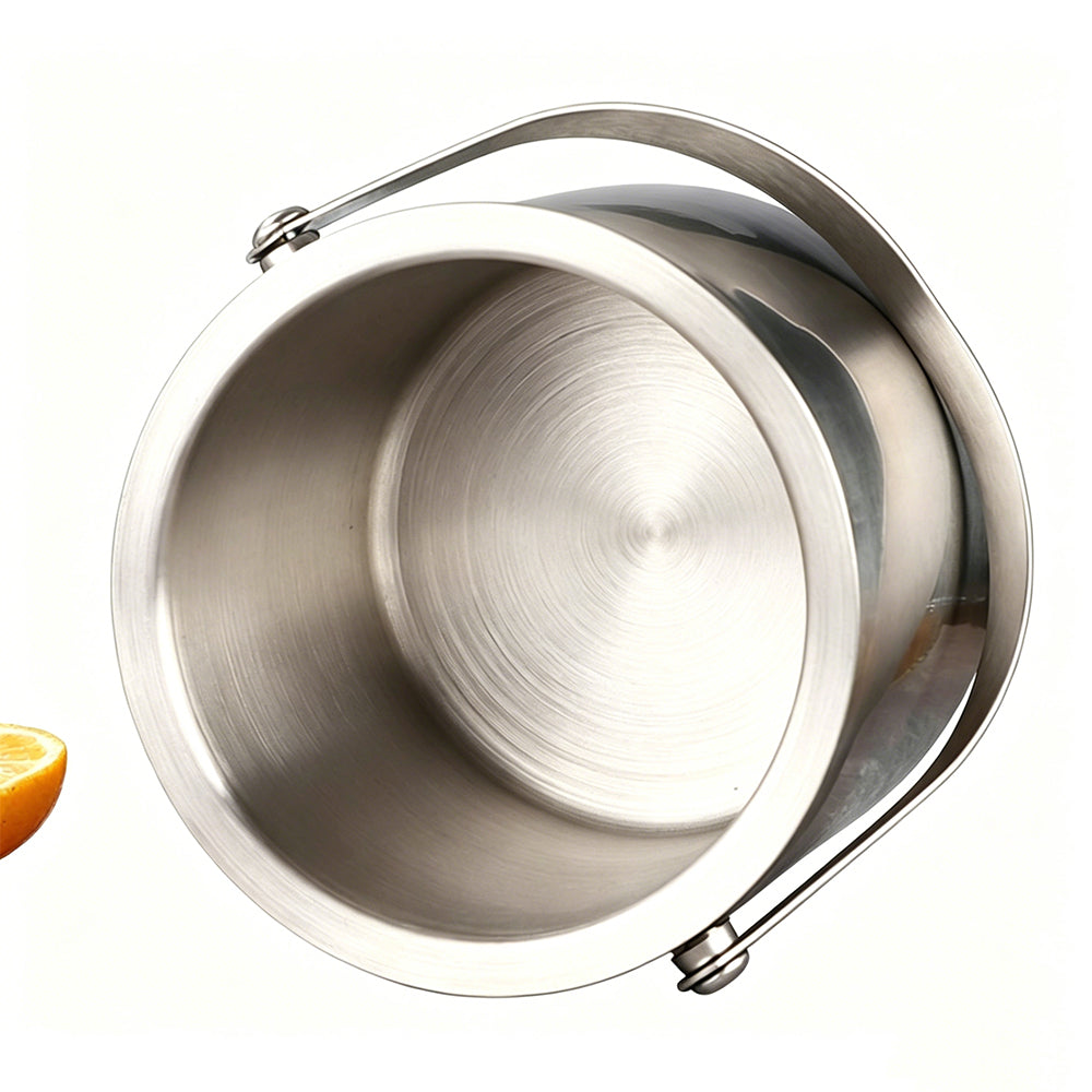 3.0L Stainless Steel Ice Bucket Bar Bucket for Wine Beer Champagne