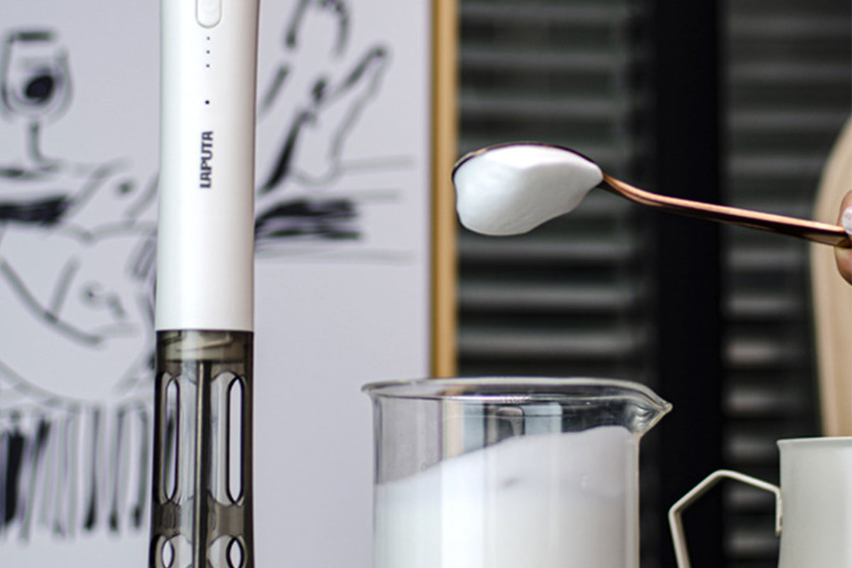 Hands Free 3-Speed Electric Milk Frother Automatic Foam Maker for Coffee Latte