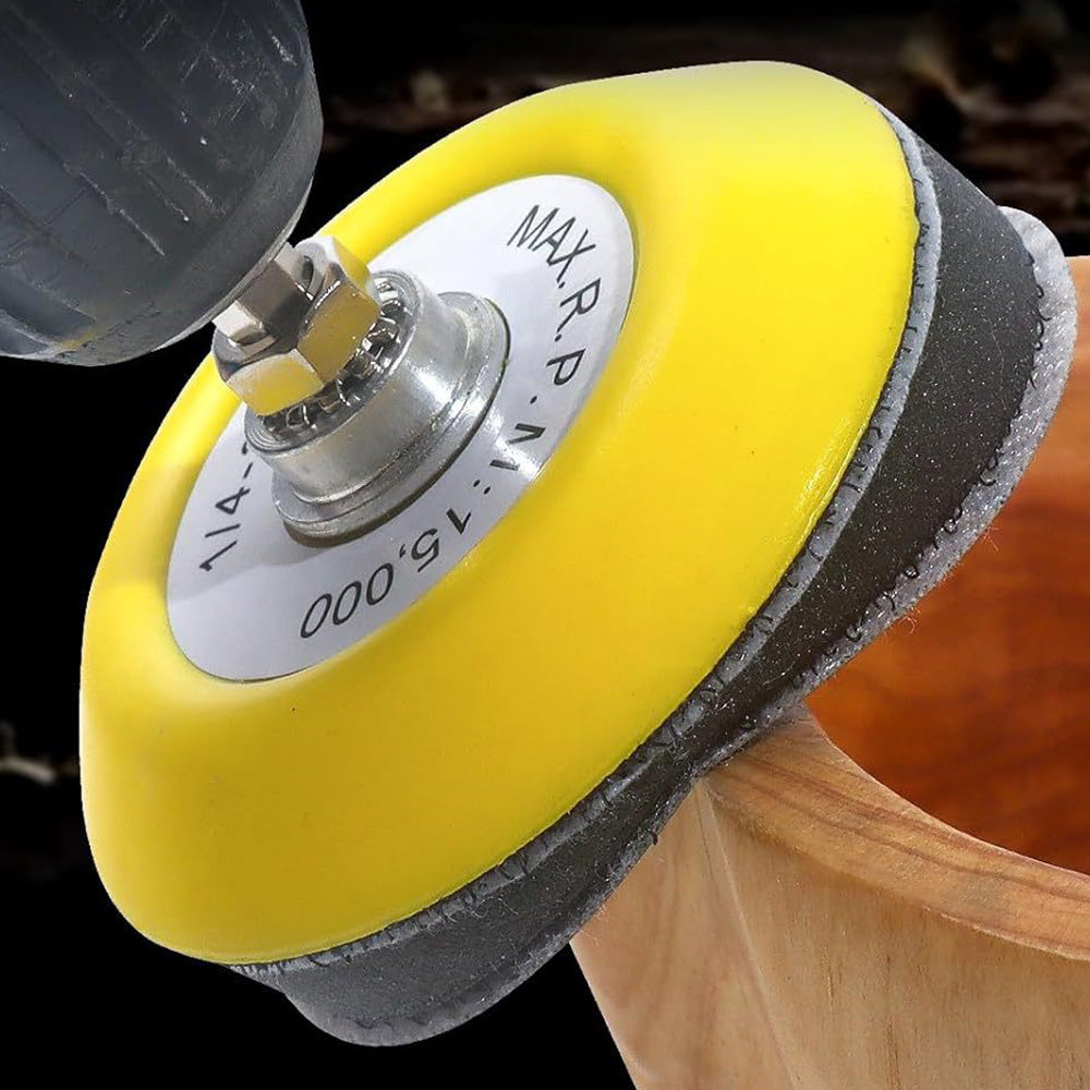 133 Piece 75mm Sanding Disc and Polishing Kit for Drills Rotary Tools