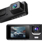 Triple Lens Car Dash Cam Super Night Vision Loop Recording