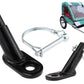 Bicycle Trailer Coupler Attachment Bike Trailer Hitch Connector Bike Hitch Mount