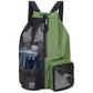 Drawstring Backpack Mesh Beach Backpack Portable Swim Gym Bag Travel Rucksack