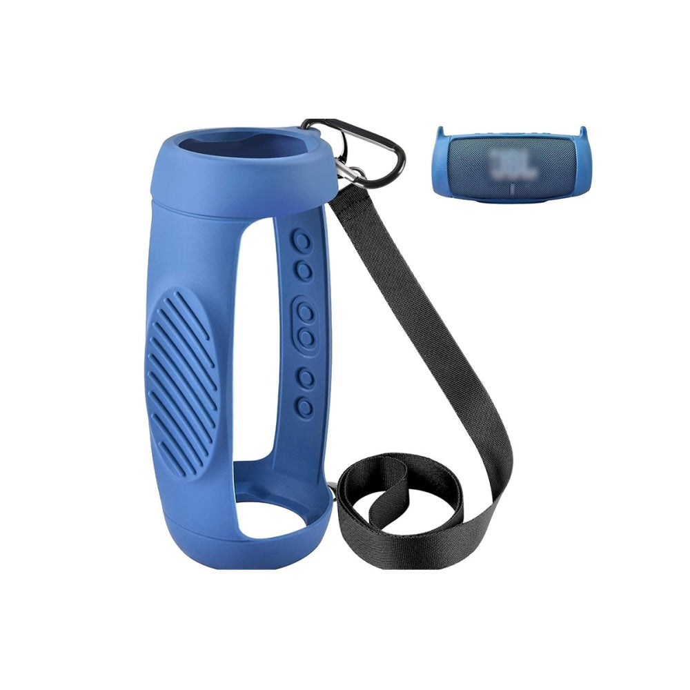 Silicone Case Cover for JBL Charge 5 Portable Bluetooth Speaker Travel Carrying