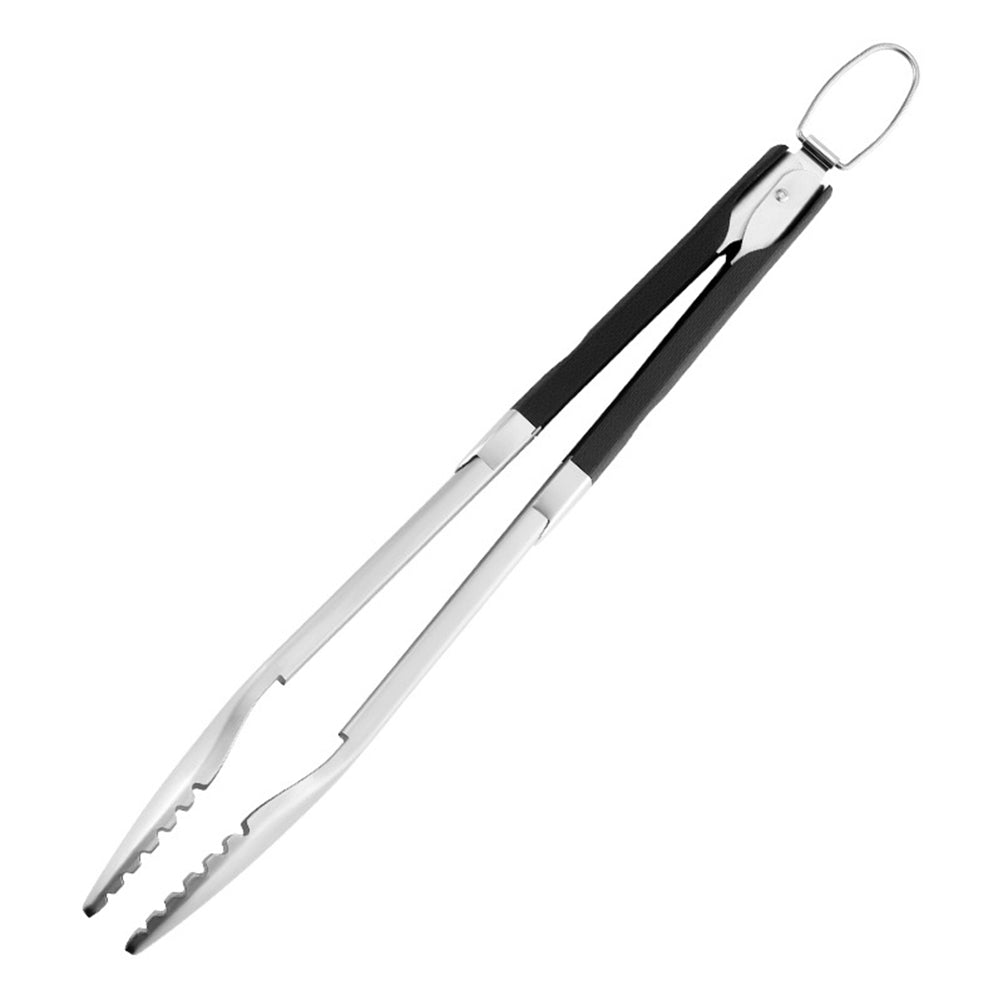 3 Piece Stainless Steel BBQ Fork Spatula and Tongs Tool Set