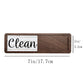Clean Dishwasher Magnet and Dirty Dishwasher Magnet