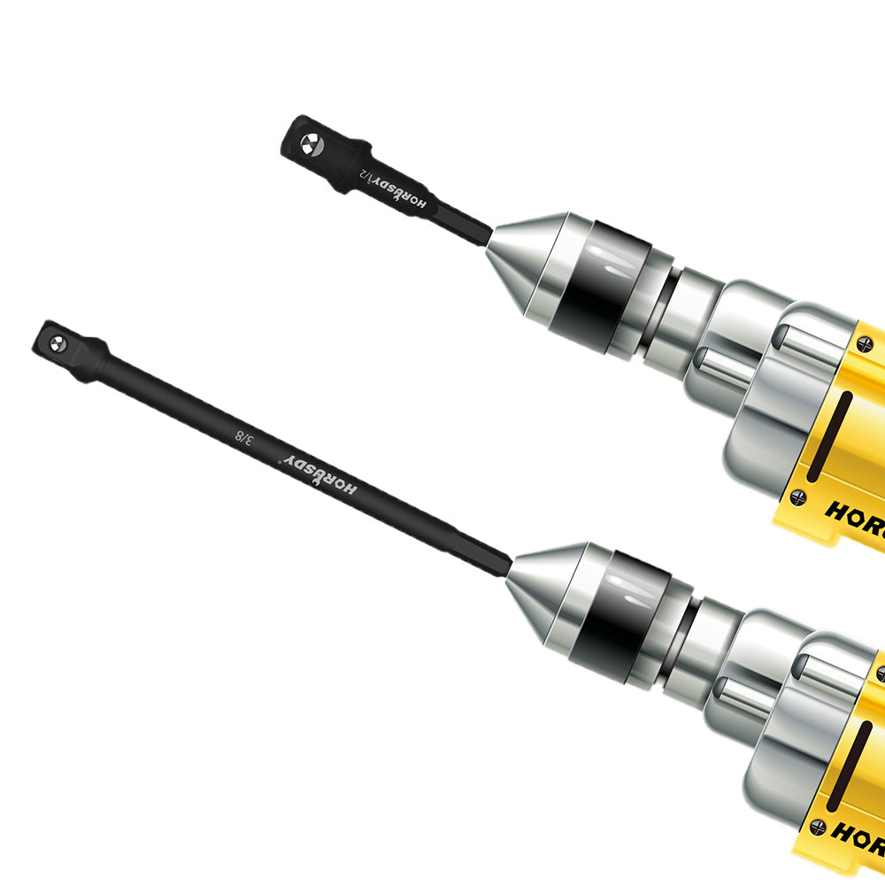 6Pcs Drill Socket Adaptor Set Heavy Duty Impact Driver