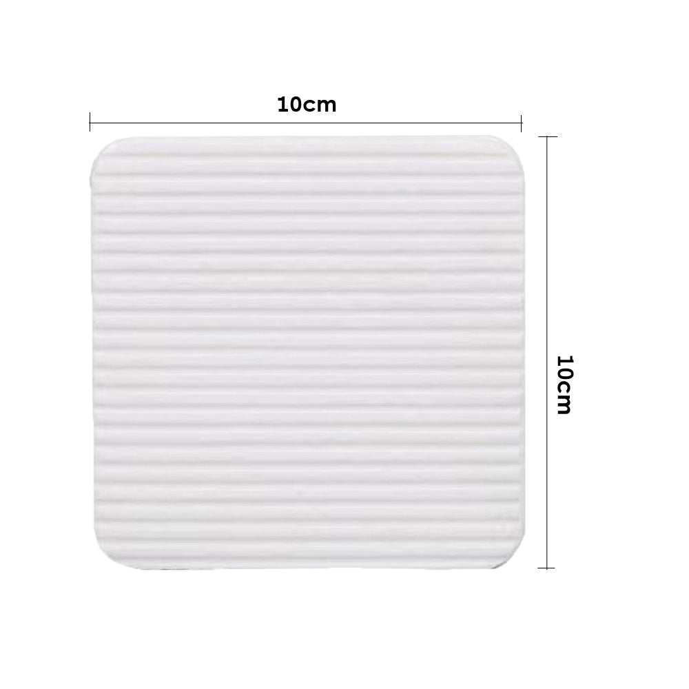 Set of 8Pcs Rug Grippers Non-Slip Washable Fixed Stickers for Pads