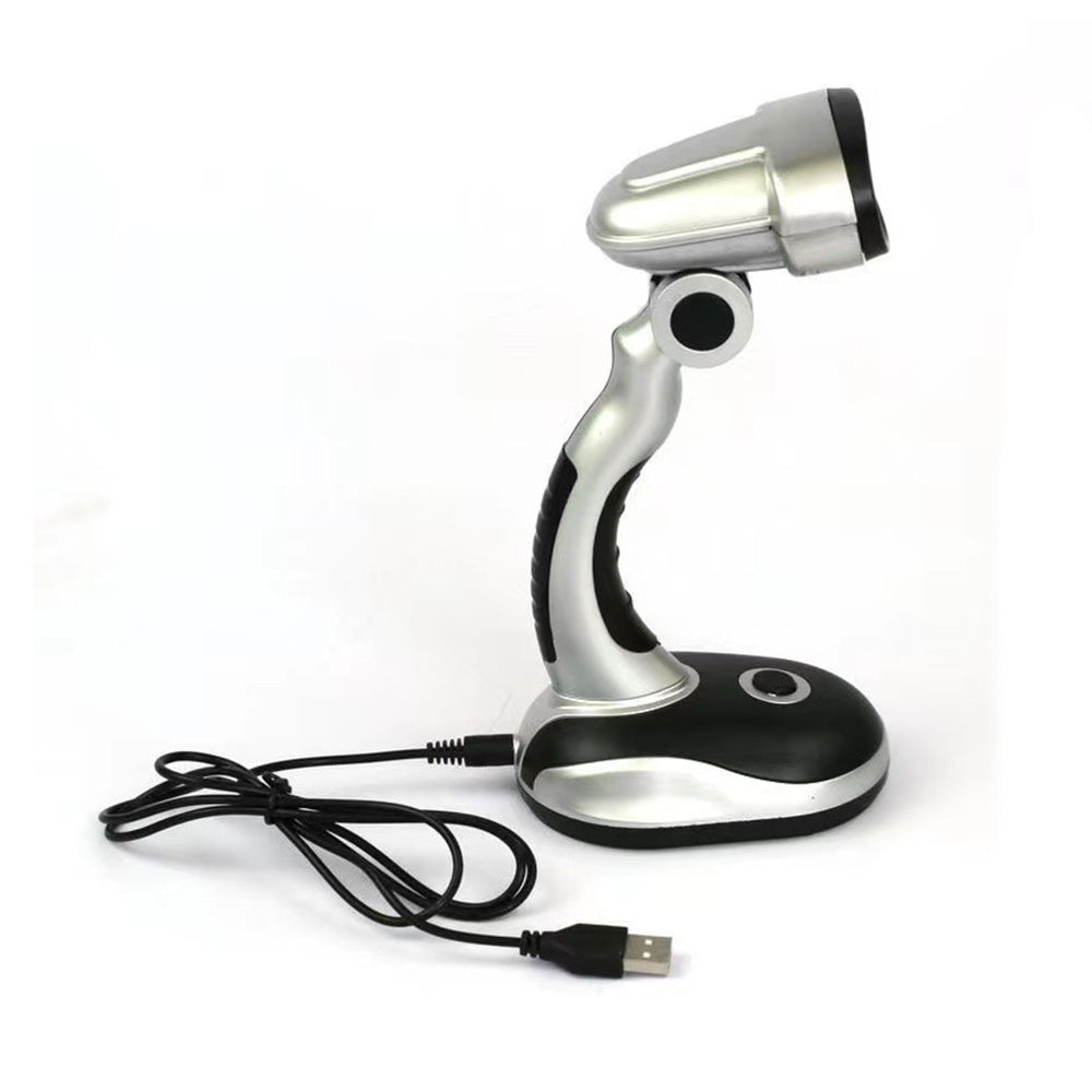 12 Bulb LED Portable Desk Lamp Computer Bedside Table Camping Light