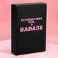 Badass Affirmation Cards Daily Motivational and Inspirational Cards For Women