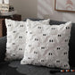 Cute Halloween Ghost Pillow Cover with Zipper for Living Room Bedroom Office