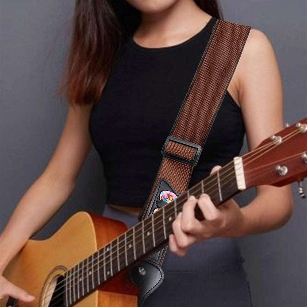 Guitar Strap for Acoustic Classic Electric and Bass Guitars